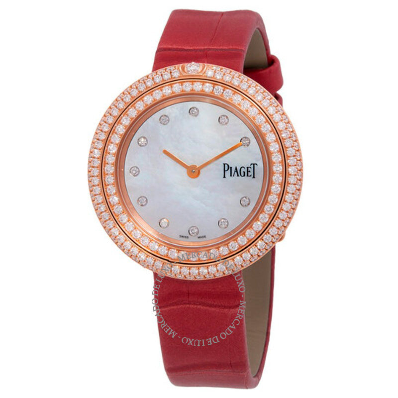 Relógio Possession Quartz Diamond Mostrador em madrepérola branca 34 mm - Mercado de Luxo - O Maior E-Commerce de Bens, Produtos e Serviços de Luxo do Brasil.