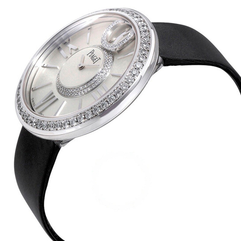 Relógio Limelight Dancing Light Mostrador prateado Pulseira de cetim  - Mercado de Luxo - O Maior E-Commerce de Bens, Produtos e Serviços de Luxo do Brasil.