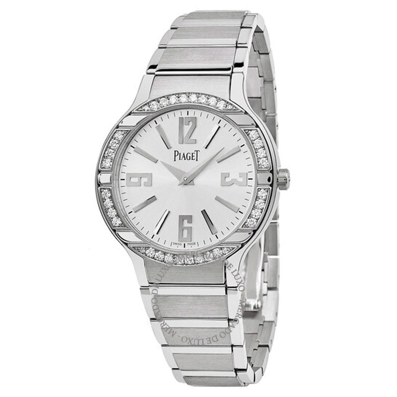 Relógio Pulseira Polo Silver Dial em ouro branco 18K com diamantes  - Mercado de Luxo - O Maior E-Commerce de Bens, Produtos e Serviços de Luxo do Brasil.