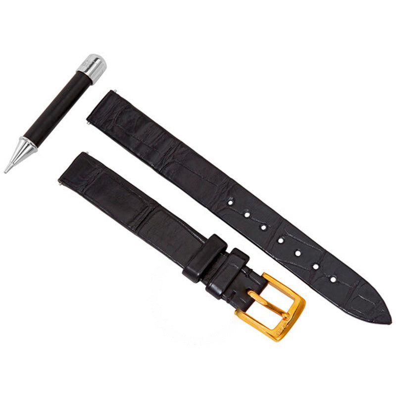 Relógio Possession com mostrador prateado e diamante couro e ouro rosa 18K 29 mm - Mercado de Luxo - O Maior E-Commerce de Bens, Produtos e Serviços de Luxo do Brasil.