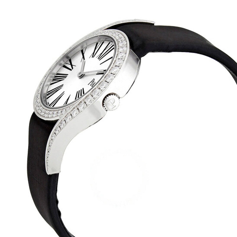 Relógio Limelight Gala Prata Diamante Mostrador Cetim 32 mm - Mercado de Luxo - O Maior E-Commerce de Bens, Produtos e Serviços de Luxo do Brasil.