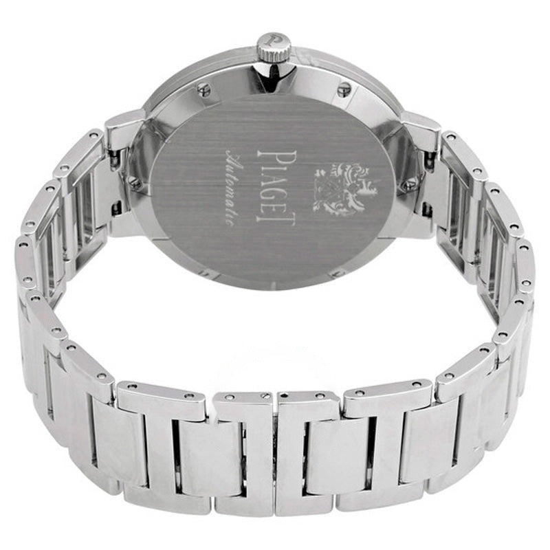 Relógio Altiplano Automático Ouro Branco Mostrador Branco 34 mm - Mercado de Luxo - O Maior E-Commerce de Bens, Produtos e Serviços de Luxo do Brasil.