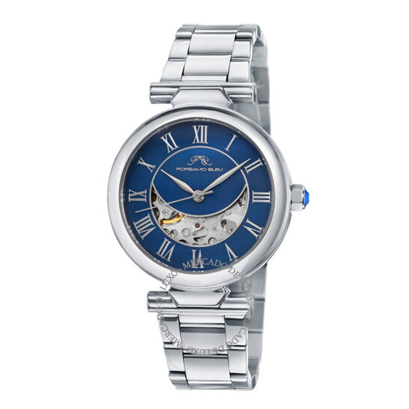 Relógio Colette Automático Mostrador Azul 36 mm - Mercado de Luxo - O Maior E-Commerce de Bens, Produtos e Serviços de Luxo do Brasil.