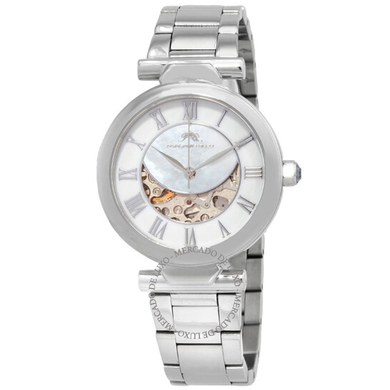 Relógio Colette Automático Mostrador Branco 36 mm - Mercado de Luxo - O Maior E-Commerce de Bens, Produtos e Serviços de Luxo do Brasil.