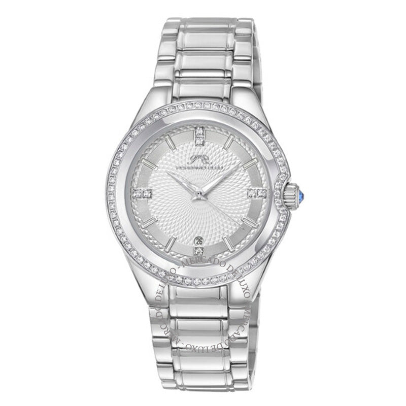 Relógio Mostrador branco de quartzo Guilia 37 mm - Mercado de Luxo - O Maior E-Commerce de Bens, Produtos e Serviços de Luxo do Brasil.