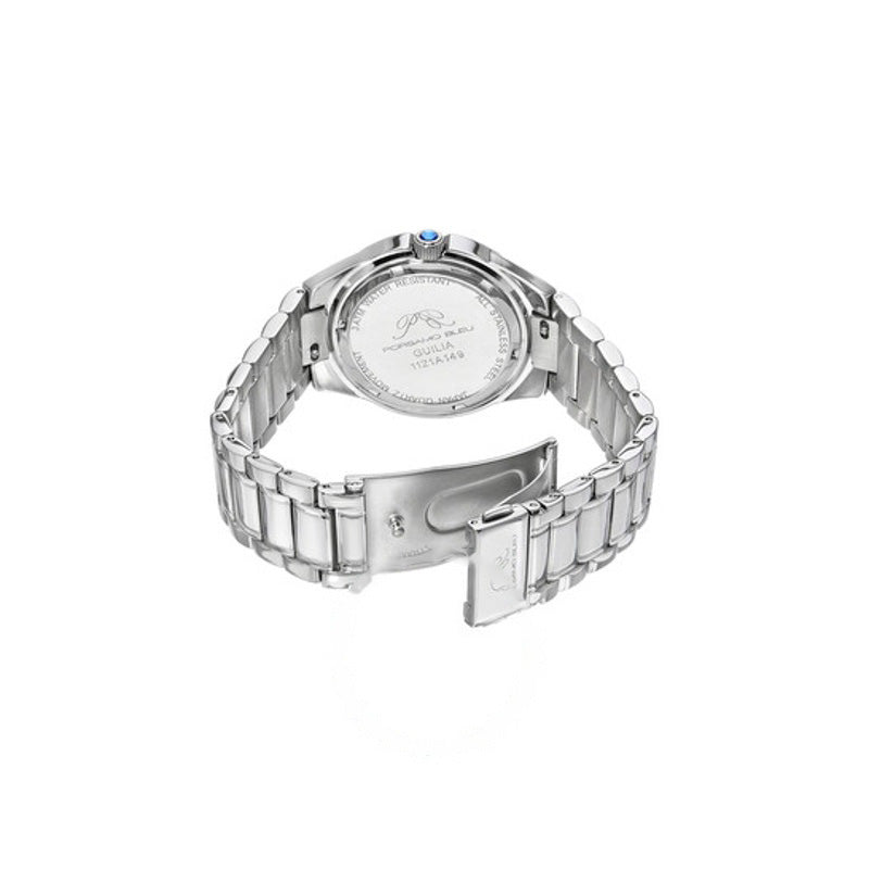 Relógio Mostrador branco de quartzo Guilia 37 mm - Mercado de Luxo - O Maior E-Commerce de Bens, Produtos e Serviços de Luxo do Brasil.