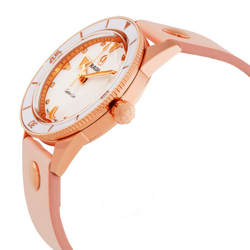 Relógio Captain Cook Automático Diamante Mostrador Branco 37 mm - Mercado de Luxo - O Maior E-Commerce de Bens, Produtos e Serviços de Luxo do Brasil.