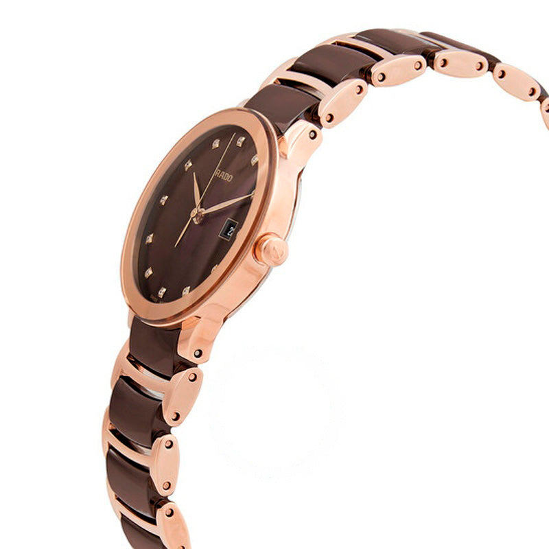 Relógio Centrix Diamonds Quartz Mostrador Marrom 28 mm - Mercado de Luxo - O Maior E-Commerce de Bens, Produtos e Serviços de Luxo do Brasil.