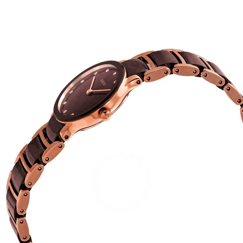 Relógio Centrix Brown Diamond Dial 23 mm - Mercado de Luxo - O Maior E-Commerce de Bens, Produtos e Serviços de Luxo do Brasil.