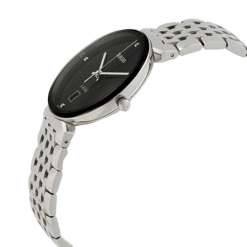 Relógio Mostrador preto com diamantes de quartzo Florence 38 mm - Mercado de Luxo - O Maior E-Commerce de Bens, Produtos e Serviços de Luxo do Brasil.
