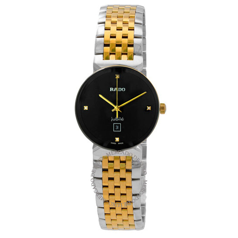Relógio Mostrador preto com diamantes de quartzo Florence 30 mm - Mercado de Luxo - O Maior E-Commerce de Bens, Produtos e Serviços de Luxo do Brasil.