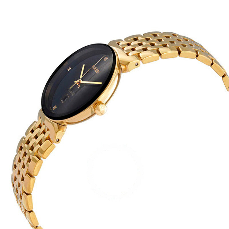 Relógio Mostrador preto com diamantes de quartzo Florence 30 mm - Mercado de Luxo - O Maior E-Commerce de Bens, Produtos e Serviços de Luxo do Brasil.