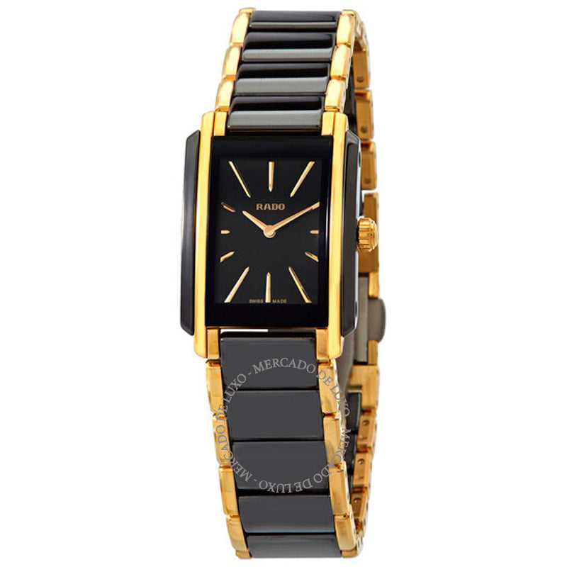Relógio Mostrador preto de quartzo integral bicolor 22 mm - Mercado de Luxo - O Maior E-Commerce de Bens, Produtos e Serviços de Luxo do Brasil.