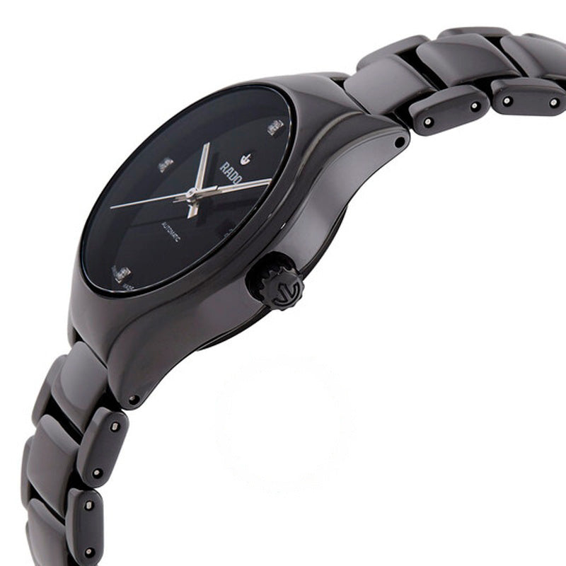Relógio Mostrador preto diamante automático verdadeiro 30 mm - Mercado de Luxo - O Maior E-Commerce de Bens, Produtos e Serviços de Luxo do Brasil.