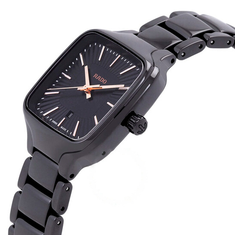 Relógio Mostrador preto de quartzo quadrado verdadeiro 29 mm - Mercado de Luxo - O Maior E-Commerce de Bens, Produtos e Serviços de Luxo do Brasil.