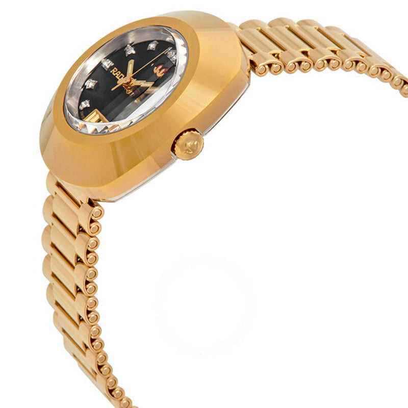 Relógio Mostrador preto automático original 27 mm - Mercado de Luxo - O Maior E-Commerce de Bens, Produtos e Serviços de Luxo do Brasil.