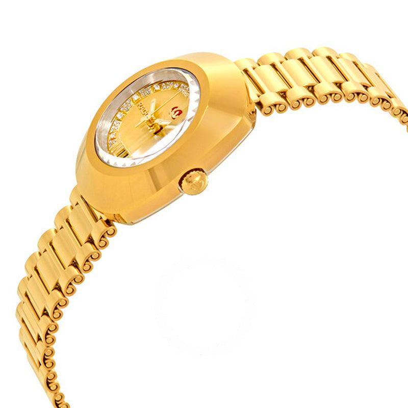 Relógio O mostrador dourado automático S original 27 mm - Mercado de Luxo - O Maior E-Commerce de Bens, Produtos e Serviços de Luxo do Brasil.