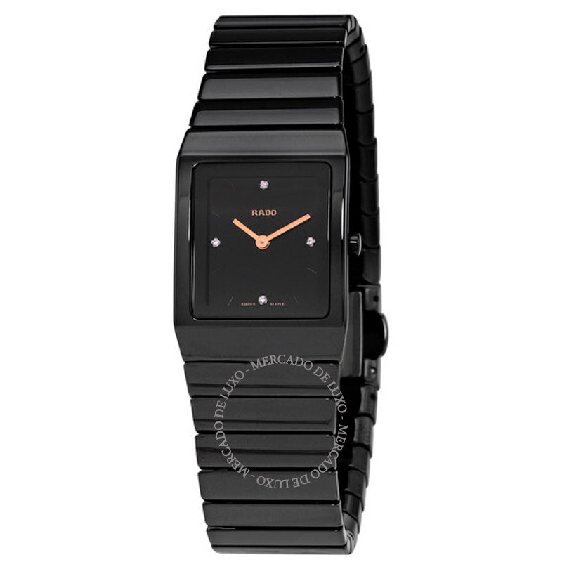 Relógio de cerâmica Ceramica com mostrador de diamante preto 31 mm - Mercado de Luxo - O Maior E-Commerce de Bens, Produtos e Serviços de Luxo do Brasil.