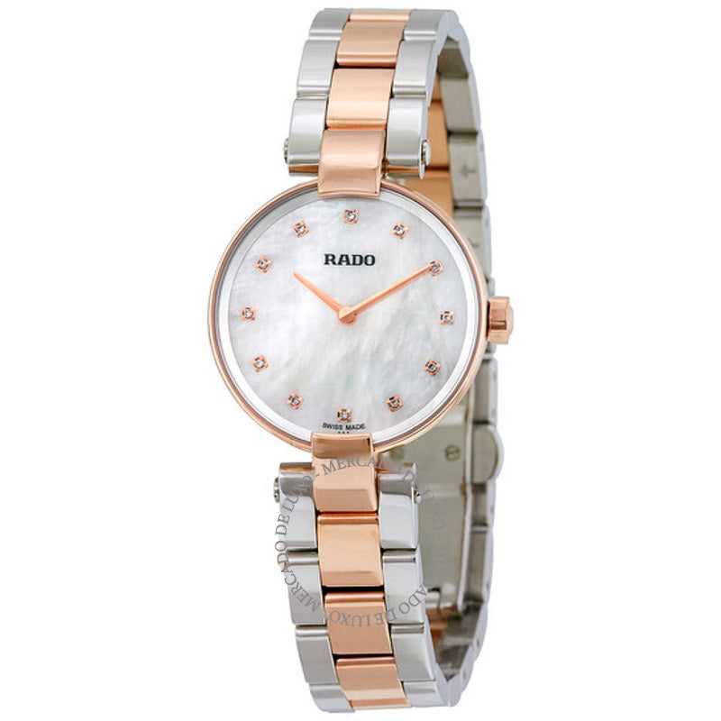 Relógio Coupole Madrepérola Diamante Bicolor 27 mm - Mercado de Luxo - O Maior E-Commerce de Bens, Produtos e Serviços de Luxo do Brasil.