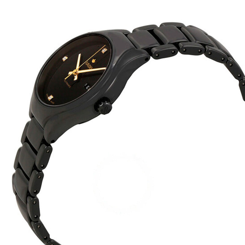 Relógio Mostrador de diamante negro verdadeiro 30 mm - Mercado de Luxo - O Maior E-Commerce de Bens, Produtos e Serviços de Luxo do Brasil.