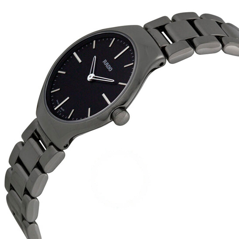 Relógio True Thinline Mostrador Preto Cerâmica Gunmetal 30 mm - Mercado de Luxo - O Maior E-Commerce de Bens, Produtos e Serviços de Luxo do Brasil.