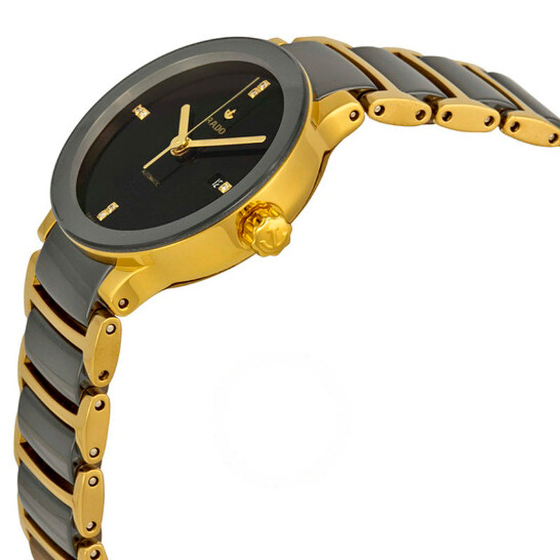 Relógio Centrix S Automático Mostrador Preto Cerâmica Preta 28 mm - Mercado de Luxo - O Maior E-Commerce de Bens, Produtos e Serviços de Luxo do Brasil.