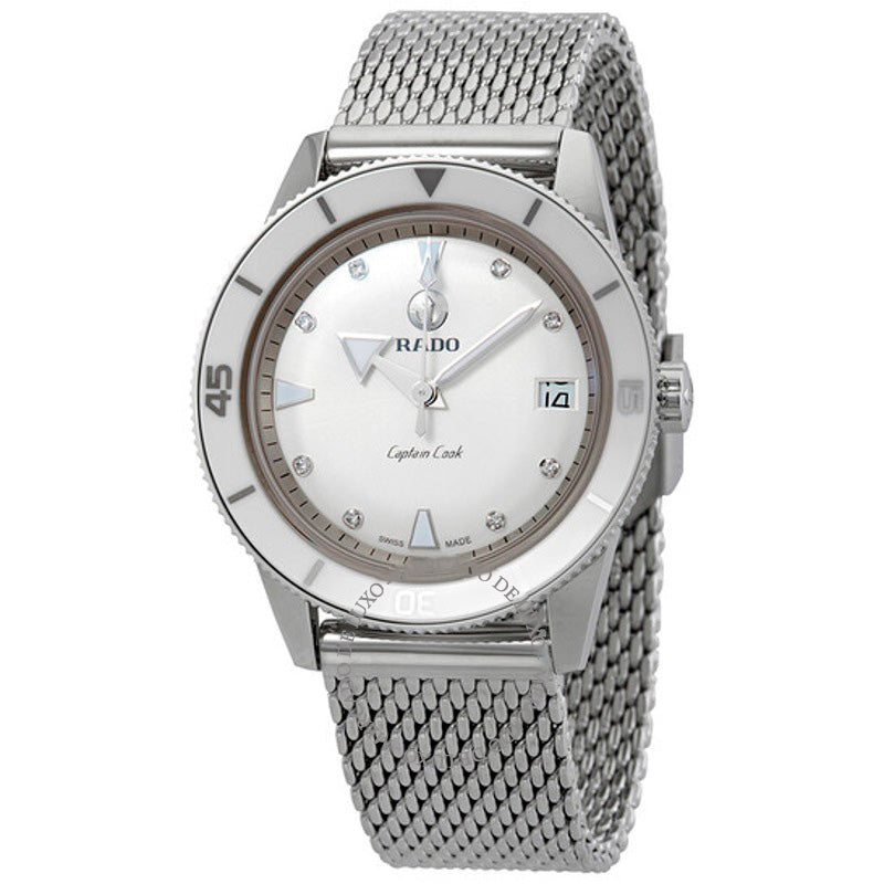 Relógio HyperChrome Captain Cook Automático Diamante Mostrador Prateado 37 mm - Mercado de Luxo - O Maior E-Commerce de Bens, Produtos e Serviços de Luxo do Brasil.