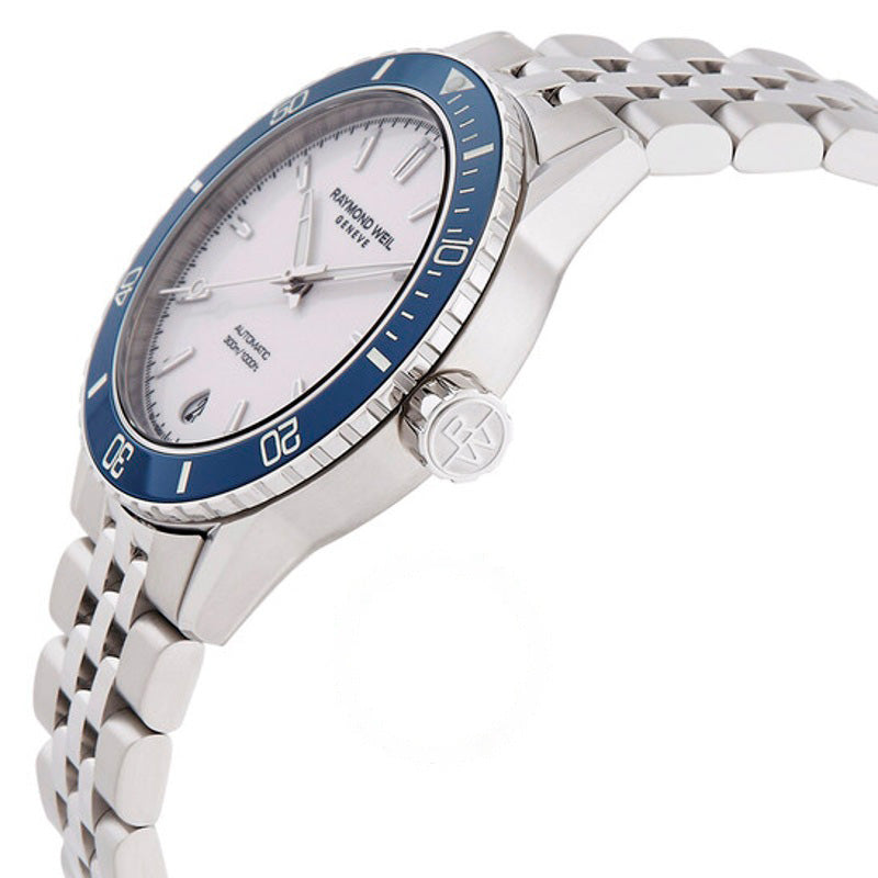 Relógio Freelancer Automático Mostrador Branco 36 mm - Mercado de Luxo - O Maior E-Commerce de Bens, Produtos e Serviços de Luxo do Brasil.