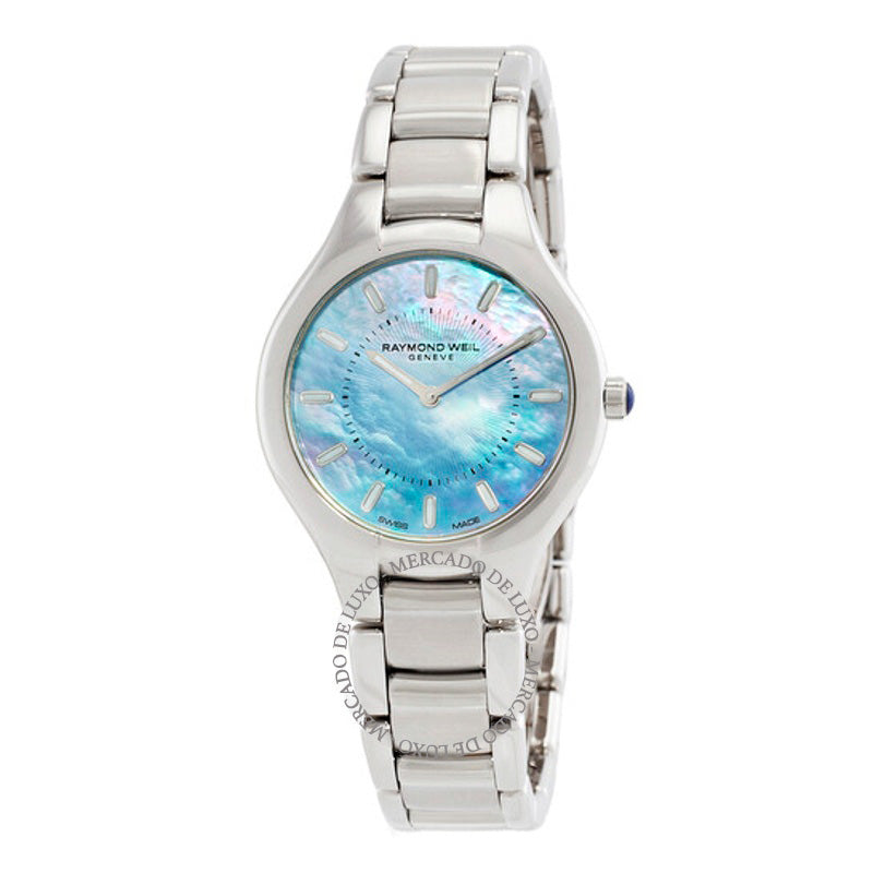Relógio Mostrador Noemia Quartz Azul Madrepérola 32 mm - Mercado de Luxo - O Maior E-Commerce de Bens, Produtos e Serviços de Luxo do Brasil.