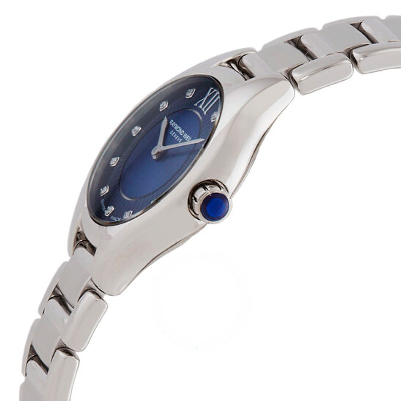 Relógio Noemia Quartzo Diamante Mostrador Azul 24 mm - Mercado de Luxo - O Maior E-Commerce de Bens, Produtos e Serviços de Luxo do Brasil.