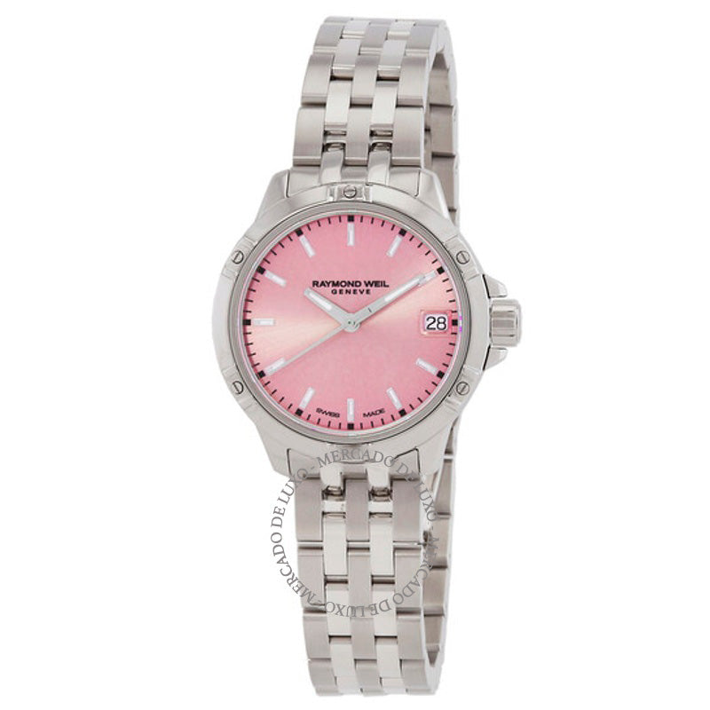 Relógio Mostrador Rosa Quartzo Tango 30 mm - Mercado de Luxo - O Maior E-Commerce de Bens, Produtos e Serviços de Luxo do Brasil.
