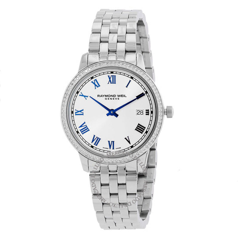 Relógio Mostrador prateado com diamantes de quartzo Toccata 34 mm - Mercado de Luxo - O Maior E-Commerce de Bens, Produtos e Serviços de Luxo do Brasil.