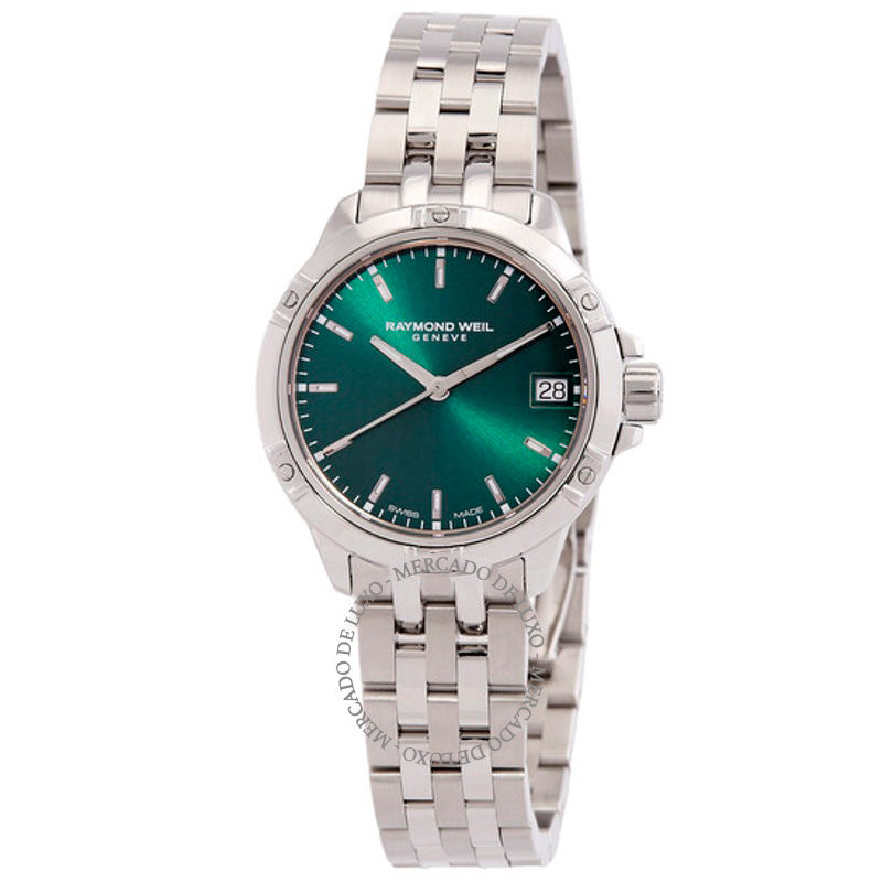 Relógio Mostrador Verde Quartzo Tango 30 mm - Mercado de Luxo - O Maior E-Commerce de Bens, Produtos e Serviços de Luxo do Brasil.