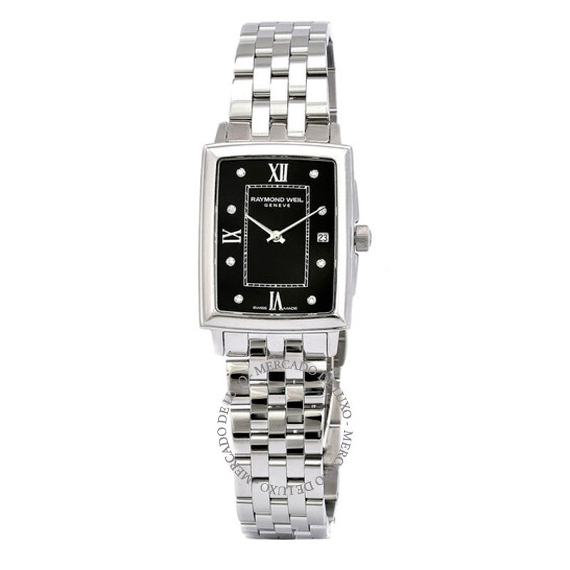 Relógio Toccata Quartzo Diamante Mostrador Preto 28 mm - Mercado de Luxo - O Maior E-Commerce de Bens, Produtos e Serviços de Luxo do Brasil.
