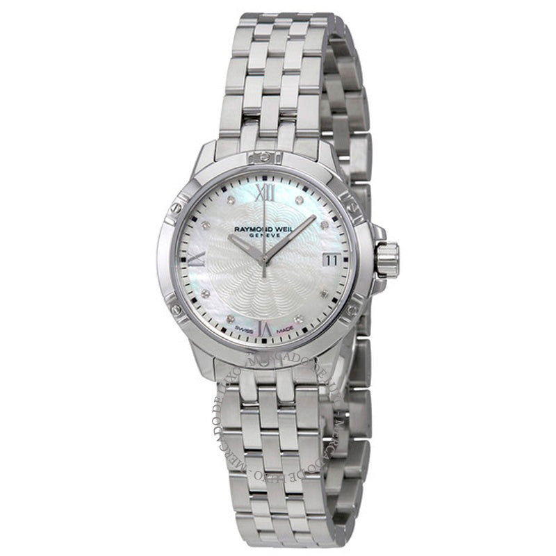Relógio Tango Branco Madrepérola Mostrador Diamante 30 mm - Mercado de Luxo - O Maior E-Commerce de Bens, Produtos e Serviços de Luxo do Brasil.