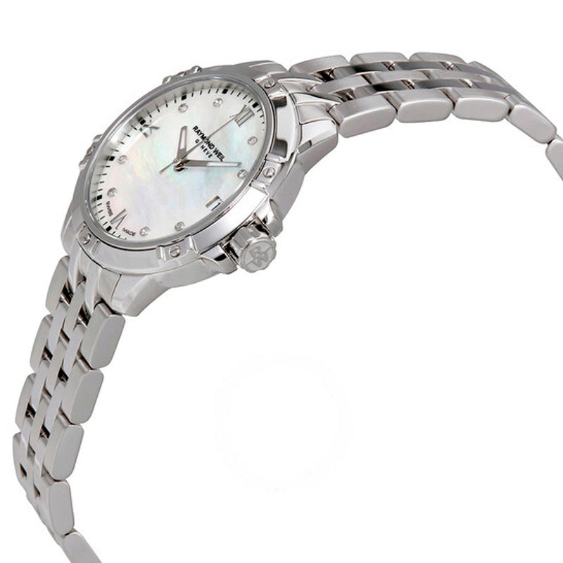 Relógio Tango Branco Madrepérola Mostrador Diamante 30 mm - Mercado de Luxo - O Maior E-Commerce de Bens, Produtos e Serviços de Luxo do Brasil.