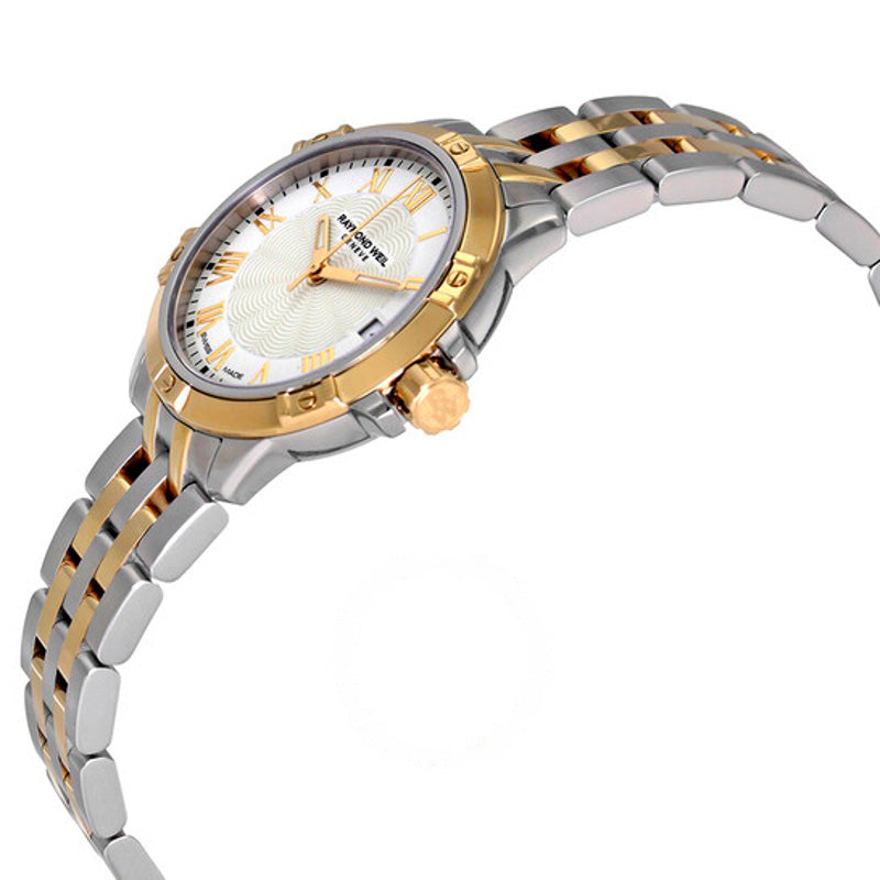 Relógio Tango Quartz Mostrador Branco Bicolor 30 mm - Mercado de Luxo - O Maior E-Commerce de Bens, Produtos e Serviços de Luxo do Brasil.