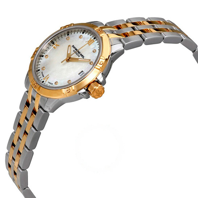 Relógio Tango Branco Madrepérola Mostrador Diamante 30 mm - Mercado de Luxo - O Maior E-Commerce de Bens, Produtos e Serviços de Luxo do Brasil.