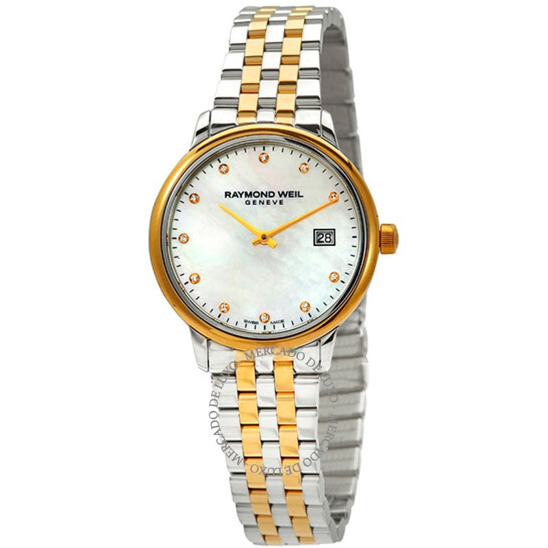 Relógio Mostrador Toccata Quartz Diamond White Madrepérola 29 mm - Mercado de Luxo - O Maior E-Commerce de Bens, Produtos e Serviços de Luxo do Brasil.