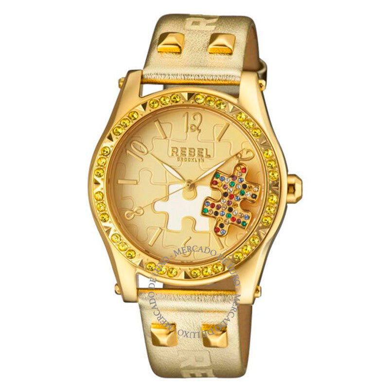 Relógio Gravesend Gold Dial 40 mm - Mercado de Luxo - O Maior E-Commerce de Bens, Produtos e Serviços de Luxo do Brasil.