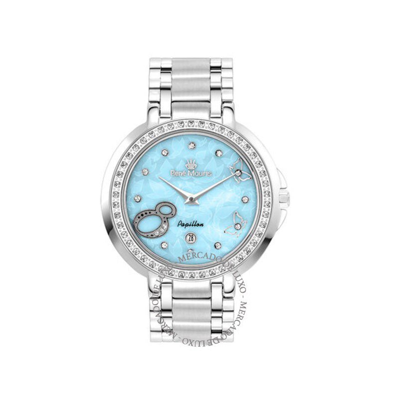 Relógio Mostrador Papillon Madrepérola 36 mm - Mercado de Luxo - O Maior E-Commerce de Bens, Produtos e Serviços de Luxo do Brasil.