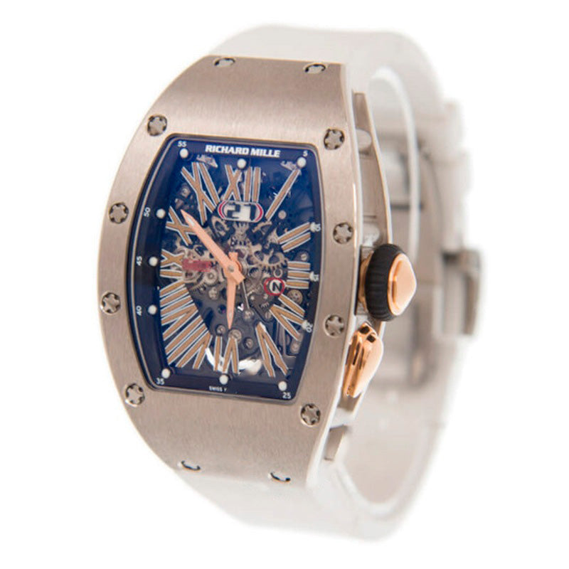 Relógio RM 037 Mostrador Automático Prateado RM037 34 mm - Mercado de Luxo - O Maior E-Commerce de Bens, Produtos e Serviços de Luxo do Brasil.