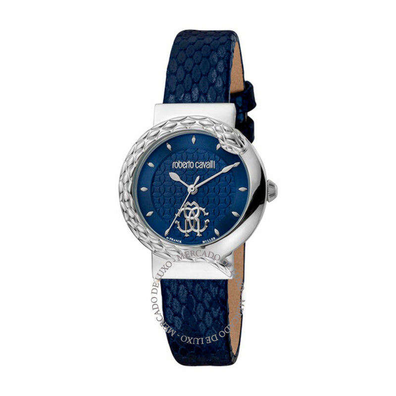 Relógio de Moda Quartzo Mostrador Azul 30 mm - Mercado de Luxo - O Maior E-Commerce de Bens, Produtos e Serviços de Luxo do Brasil.