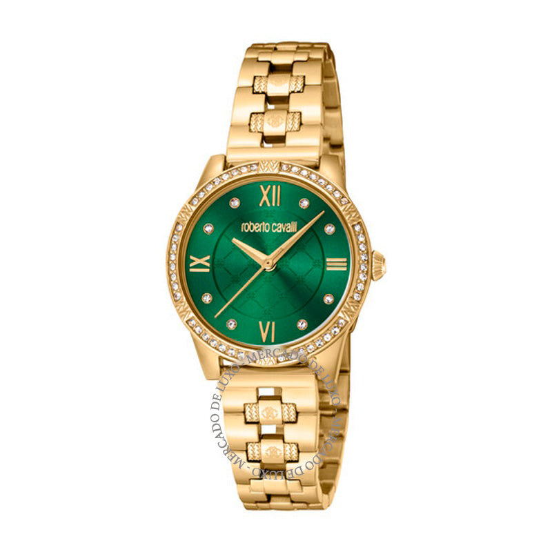 Relógio de Moda Quartzo Mostrador Verde 30 mm - Mercado de Luxo - O Maior E-Commerce de Bens, Produtos e Serviços de Luxo do Brasil.