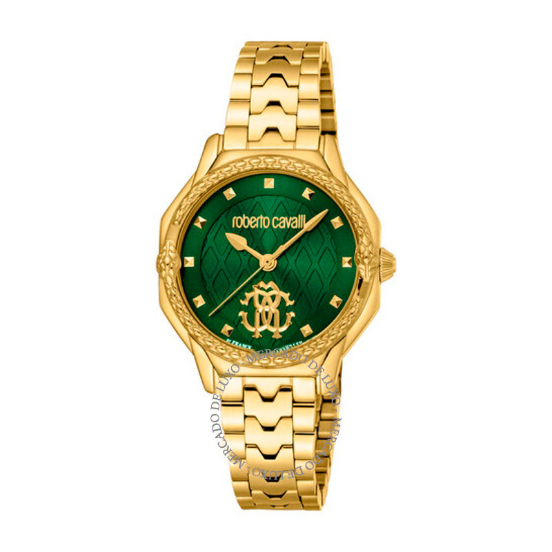 Relógio de Moda Quartzo Mostrador Verde 32 mm - Mercado de Luxo - O Maior E-Commerce de Bens, Produtos e Serviços de Luxo do Brasil.
