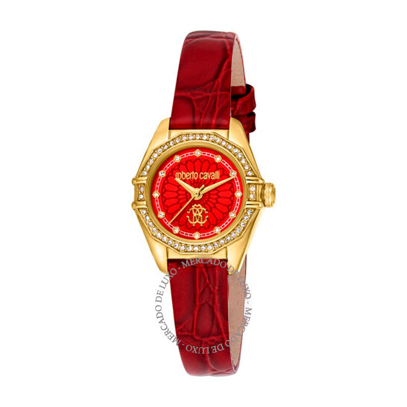 Relógio de moda Quartzo Mostrador vermelho 26 mm - Mercado de Luxo - O Maior E-Commerce de Bens, Produtos e Serviços de Luxo do Brasil.