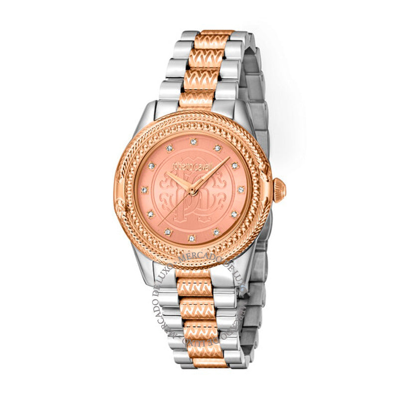 Relógio de quartzo com mostrador em ouro rosa 32 mm - Mercado de Luxo - O Maior E-Commerce de Bens, Produtos e Serviços de Luxo do Brasil.