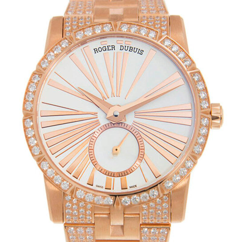 Relógio Excalibur 36 Automático Diamante Mostrador Branco 36 mm - Mercado de Luxo - O Maior E-Commerce de Bens, Produtos e Serviços de Luxo do Brasil.