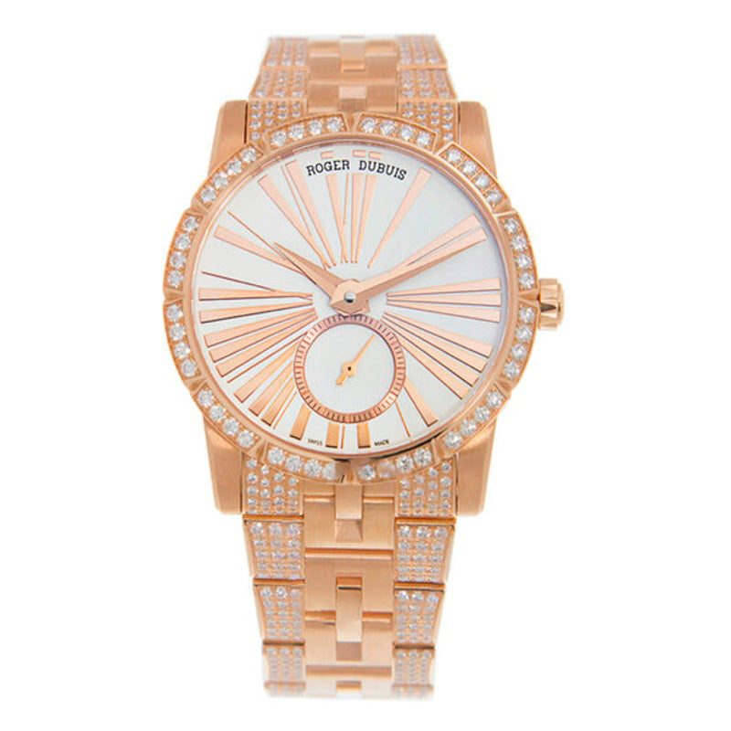 Relógio Excalibur 36 Automático Diamante Mostrador Branco 36 mm - Mercado de Luxo - O Maior E-Commerce de Bens, Produtos e Serviços de Luxo do Brasil.