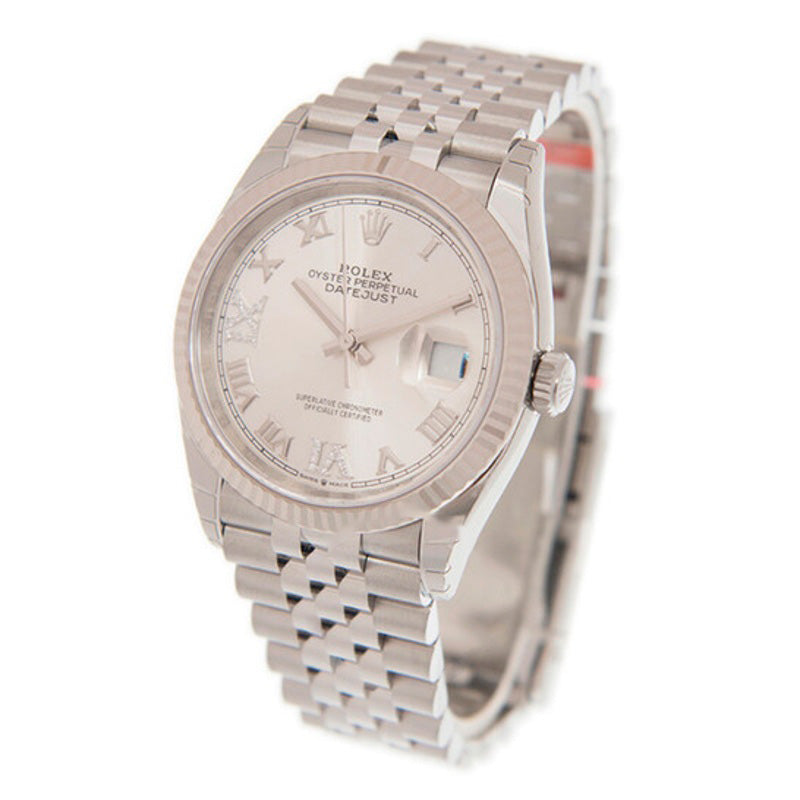 Relógio Datejust 36 automático prateado com mostrador de diamante Ladies Jubilee  - Mercado de Luxo - O Maior E-Commerce de Bens, Produtos e Serviços de Luxo do Brasil.